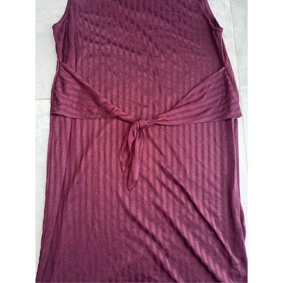 Gianni Bini Maroon Burgundy T Shirt Stretch dress, Women’s Large - Picture 2 of 7